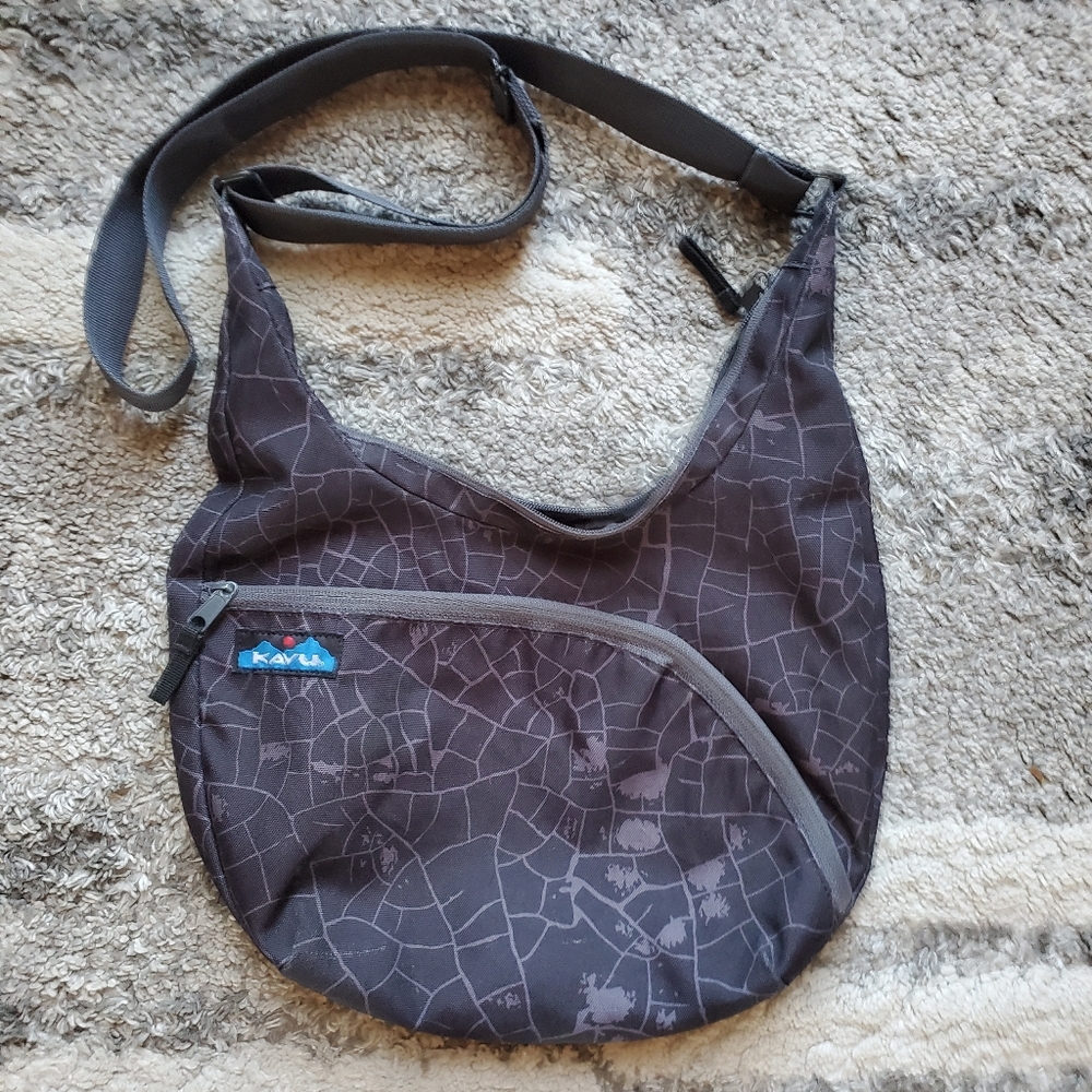 Kavu Singapore Satchel Crossbody Bag Gem